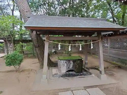 白幡天神社の手水舎