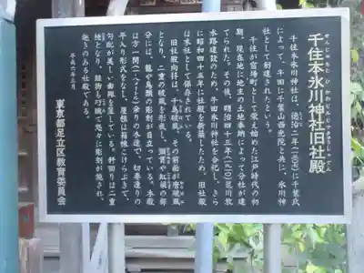 千住本氷川神社(東京都)