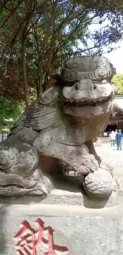 畑子安神社の狛犬