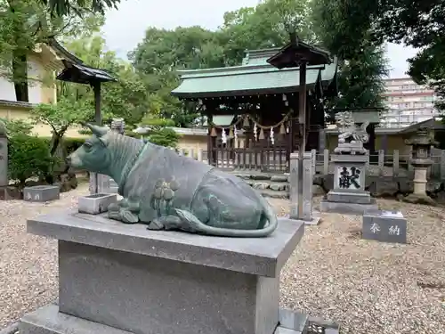 島田神社の狛犬