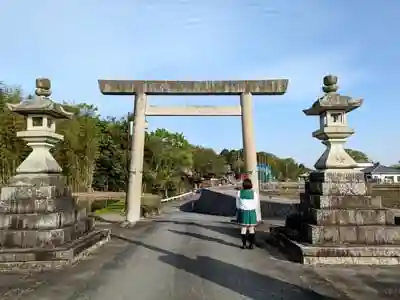 金井神社の鳥居