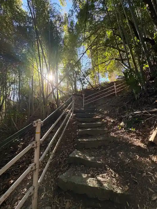 雪蹊寺奥の院(中谷観音堂)の景色