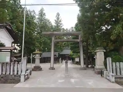 飛騨総社の鳥居