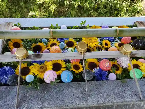 豊景神社の手水