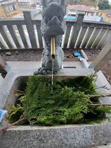 大甕神社の手水舎