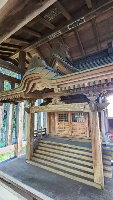 乳清水神社の本殿