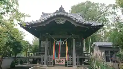 中山杉山神社の本殿・本堂