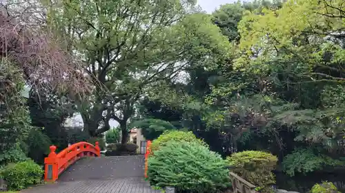 富知六所浅間神社の庭園