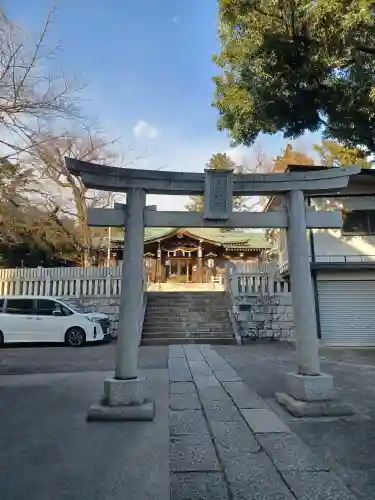 多田神社の鳥居