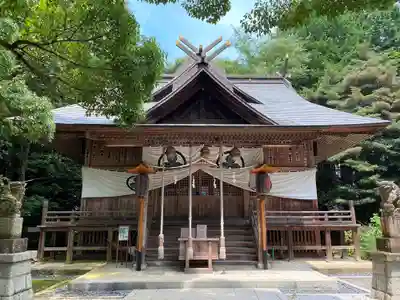 阿伎留神社の本殿・本堂