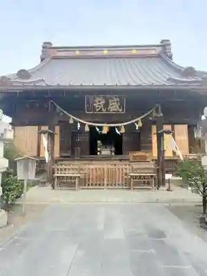 神明宮の本殿・本堂