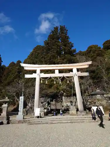 戸隠神社中社の鳥居