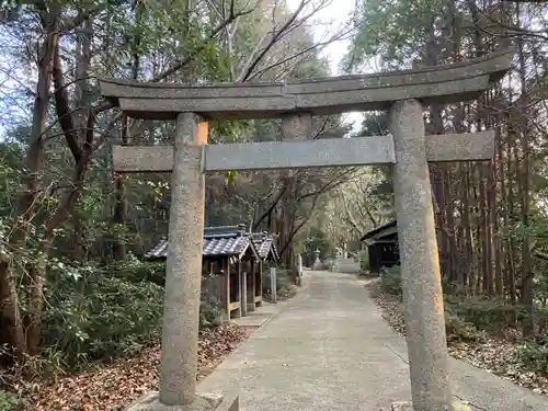 碇掛天満宮の鳥居