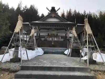 白鳥神社の本殿・本堂