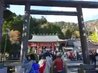 大山阿夫利神社の鳥居