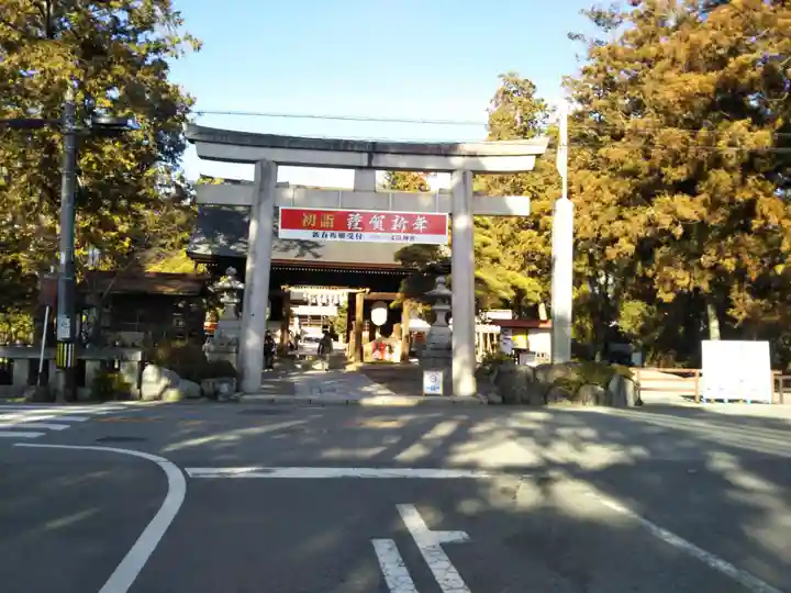 甲斐國一宮 浅間神社の鳥居