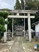 削栗神社(千秋町勝栗)の鳥居