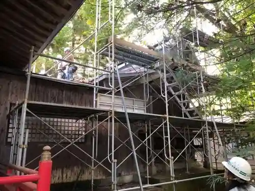 金ケ崎神社の本殿