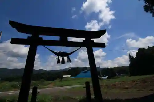 簳神明宮の鳥居