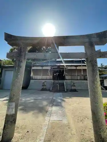 厳島神社の鳥居