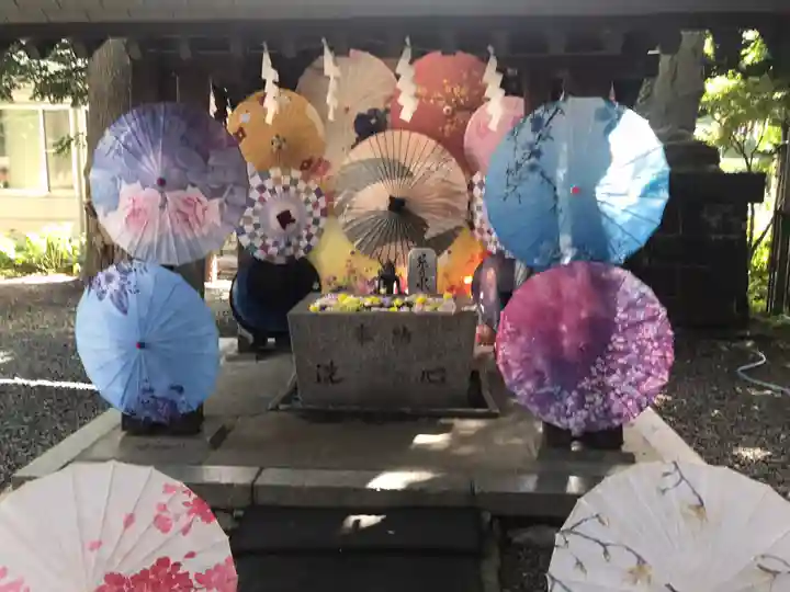 札幌諏訪神社の手水舎