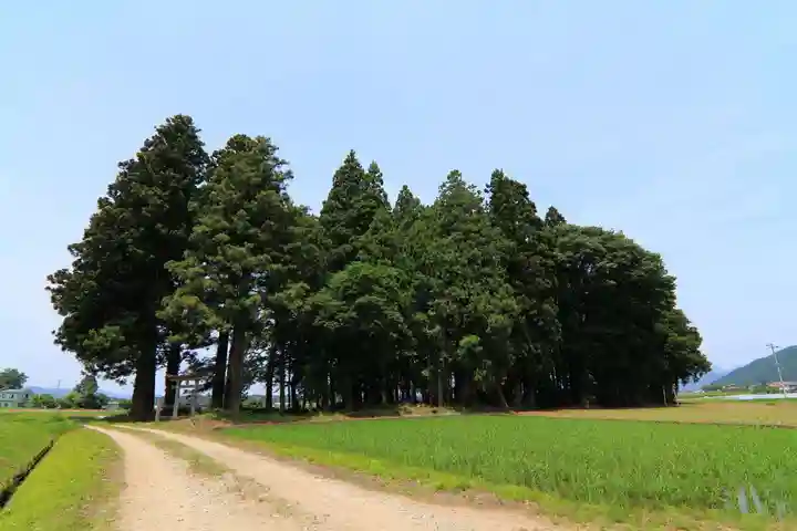 岩上神社の景色