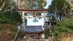 大松氷川神社の鳥居