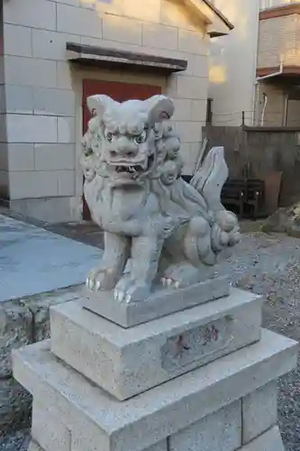 中曽根神社の狛犬