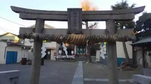 梅田稲荷神社の鳥居