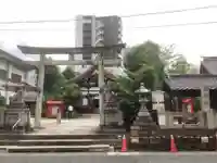 三輪神社の鳥居