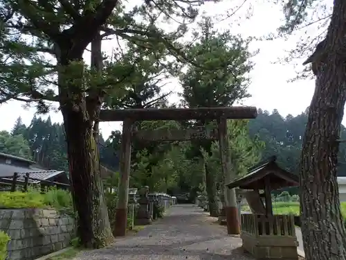 御井神社の鳥居