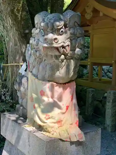 貴船神社奥宮の狛犬