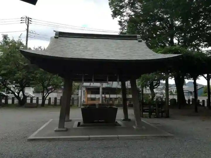 桐生天満宮の手水舎