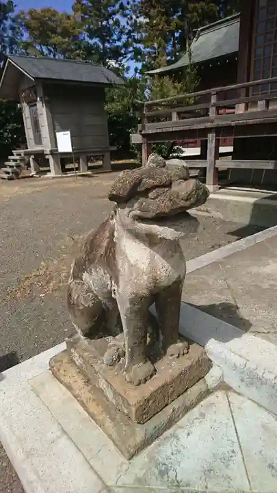 熊野神社の狛犬