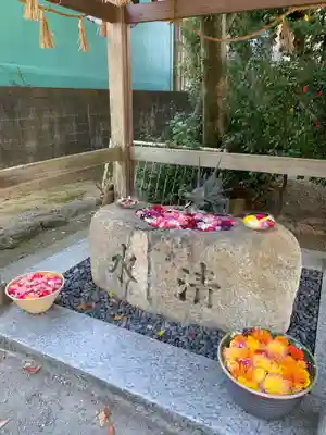 彌都加伎神社の手水舎