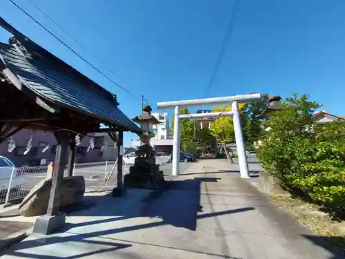 阿邪訶根神社の鳥居