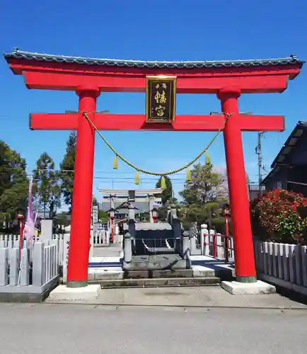 總社 和田八幡宮の鳥居