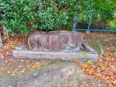 神明社(丹陽町九日市場)の手水舎