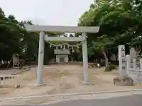 白山神社(狩宿)の鳥居