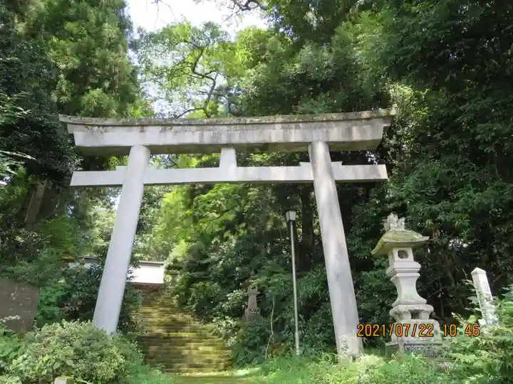 都々古別神社(馬場)の鳥居