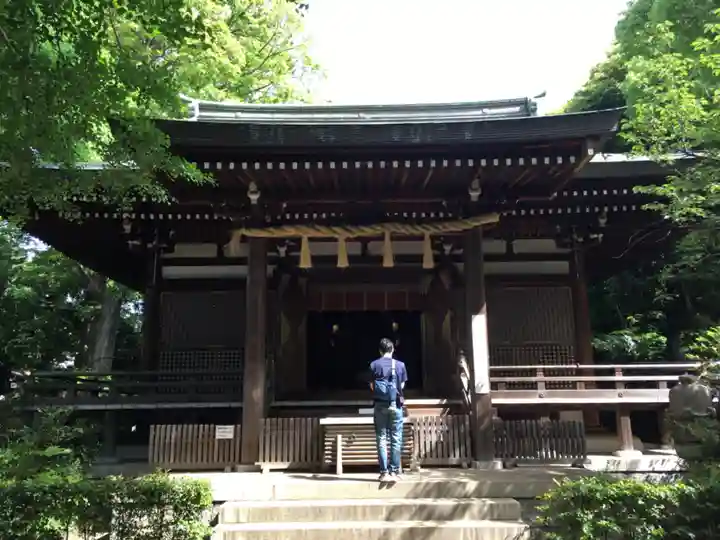 奥澤神社の本殿・本堂