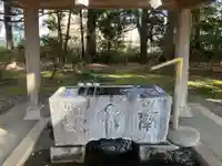 朝日森天満宮の手水舎