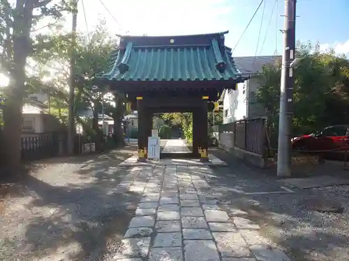 妙隆寺の山門・神門