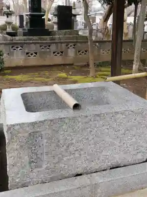長久寺の手水舎