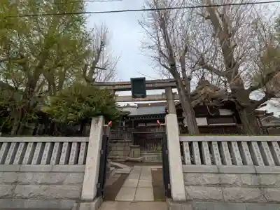 飛木稲荷神社の鳥居