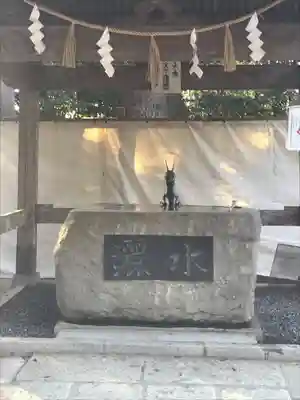 橿原神宮の手水舎