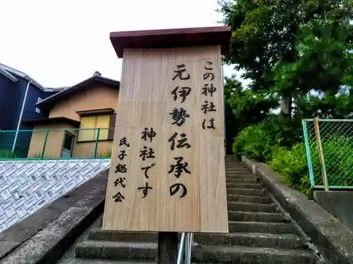 神明社のその他建物