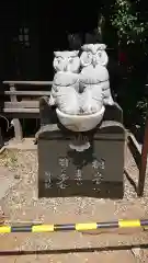 池袋御嶽神社の狛犬