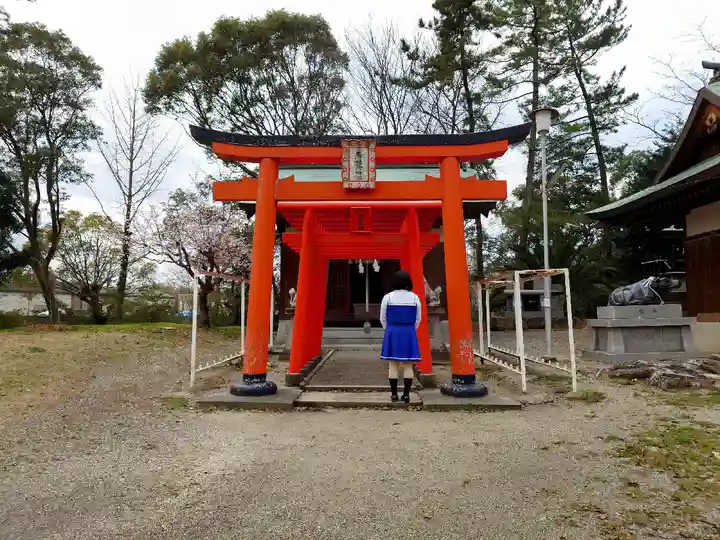 豊浜八幡神社の鳥居