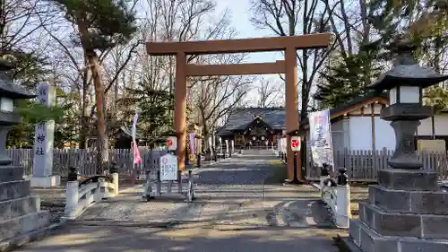 旭川神社の鳥居